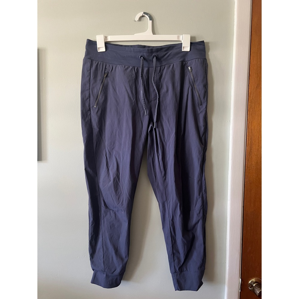 Athleta Trekkie North Jogger Blue Stretch Athletic Hiking Women Size 14